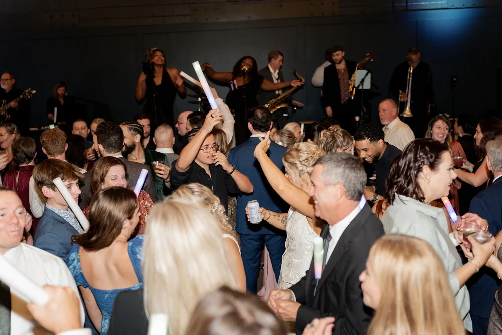 Wedding dance floor at PINE in Charlotte, NC