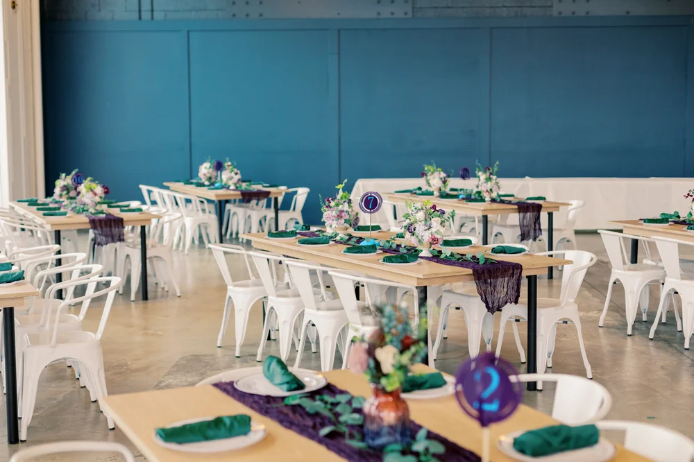 Wedding reception at PINE in Charlotte, NC